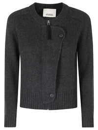 ISABEL MARANT Murielle Wool And Cashmere Zip Cardigan Women