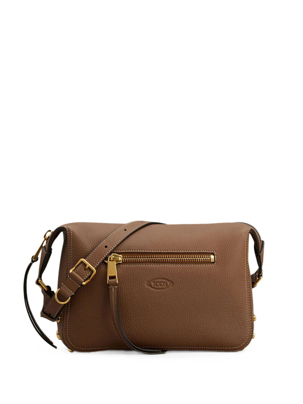 TOD`S Metal Dots Shoulder Bag In Leather Mini Women