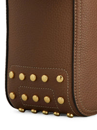 Tod's Women Metal Dots Shoulder Bag In Leather Mini