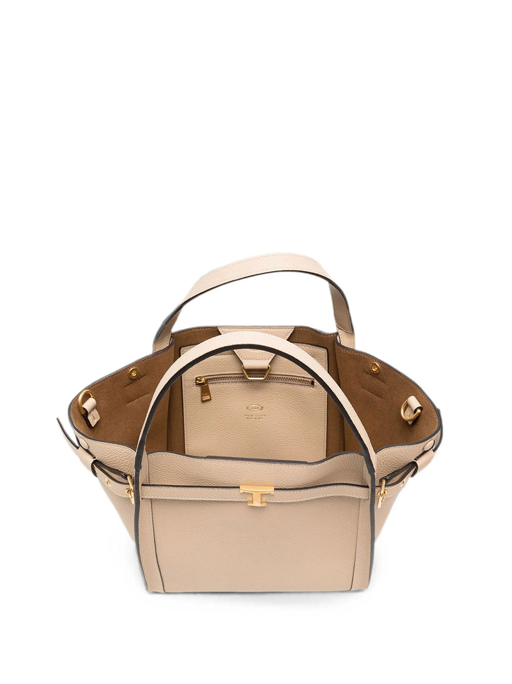 Tod's Women T Signature Small Shopping Bag In Leather