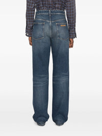MIU MIU Miu Miu Women Five-Pocket Loose Fit Denim Jeans