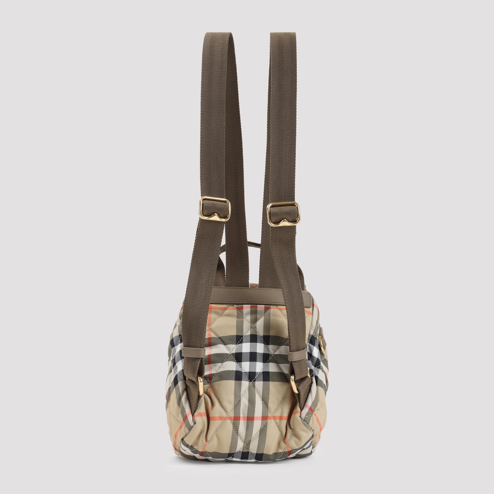 BURBERRY Burberry Mini Check Backpack Women