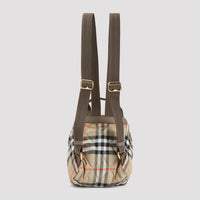 BURBERRY Burberry Mini Check Backpack Women