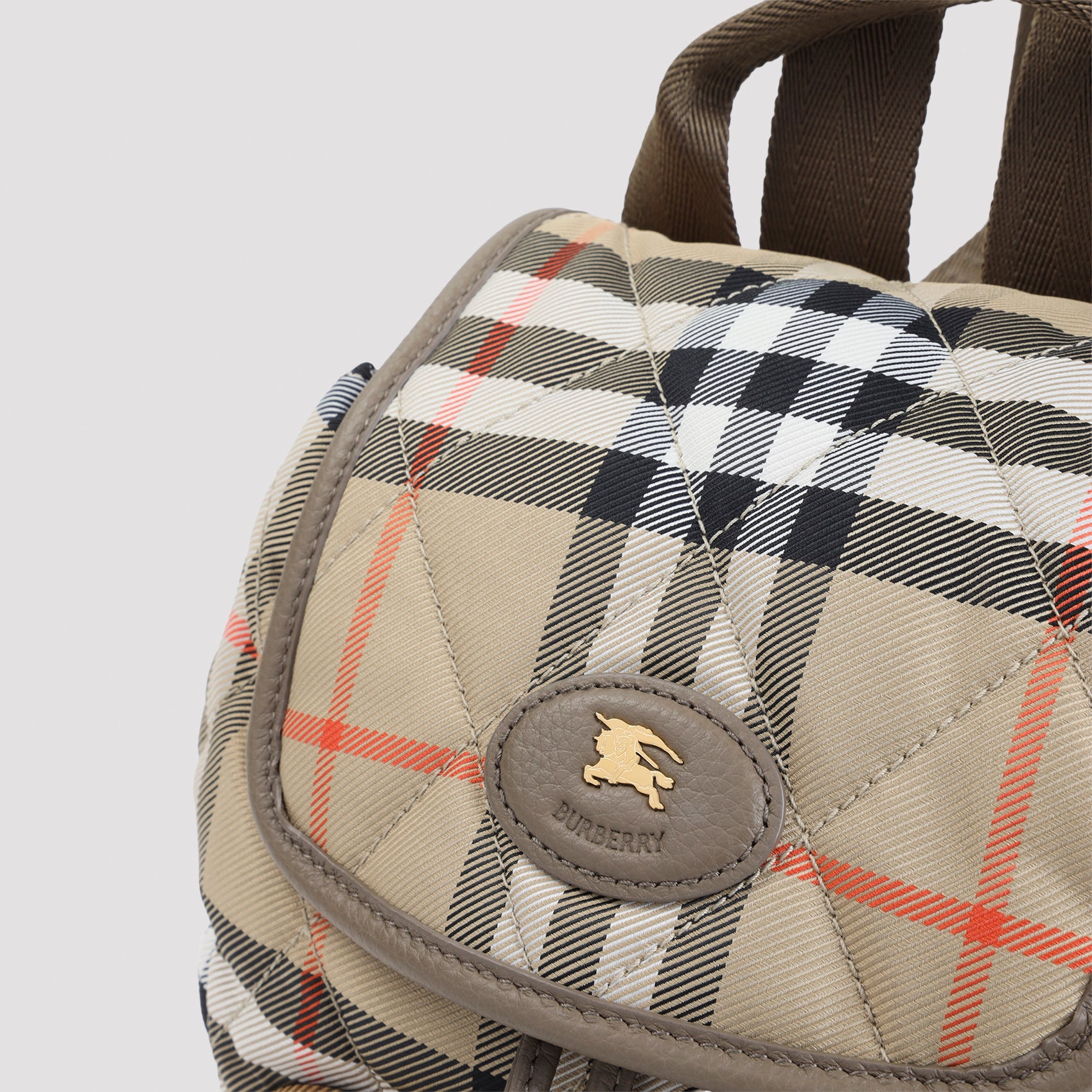 BURBERRY Burberry Mini Check Backpack Women