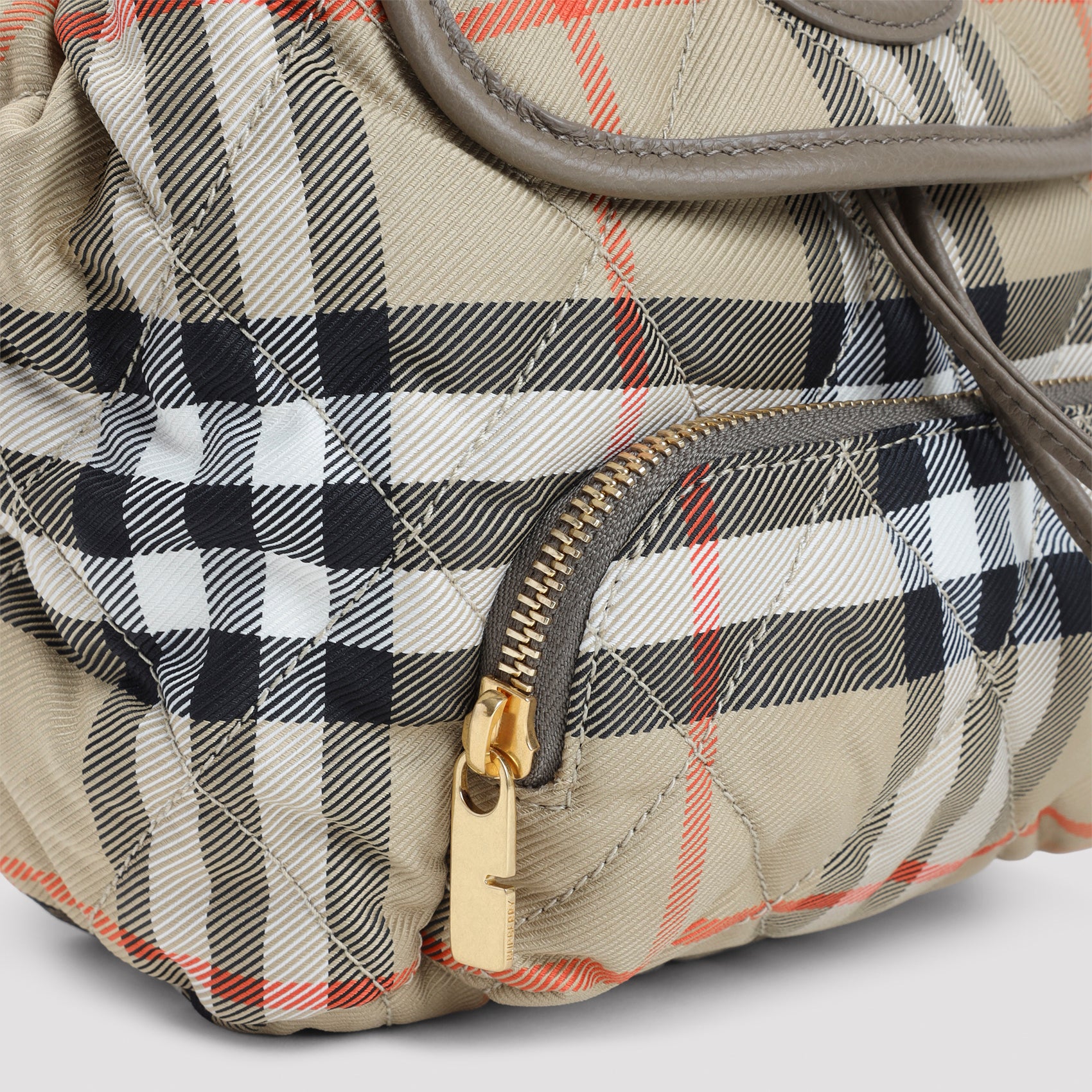 BURBERRY Burberry Mini Check Backpack Women