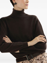 BRUNELLO CUCINELLI Brunello Cucinelli Women Cashmere Turtleneck Sweater With Monili