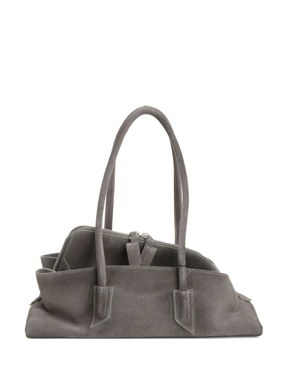THE ATTICO The Attico Women La Passeggiata Small Suede Shoulder Bag