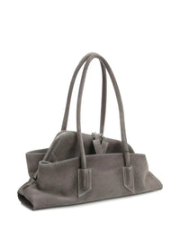 THE ATTICO The Attico Women La Passeggiata Small Suede Shoulder Bag
