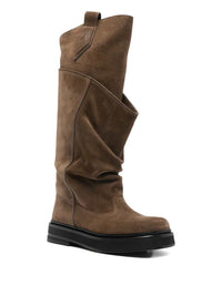 THE ATTICO The Attico Women Robin Promenade Knee-High Suede Boots