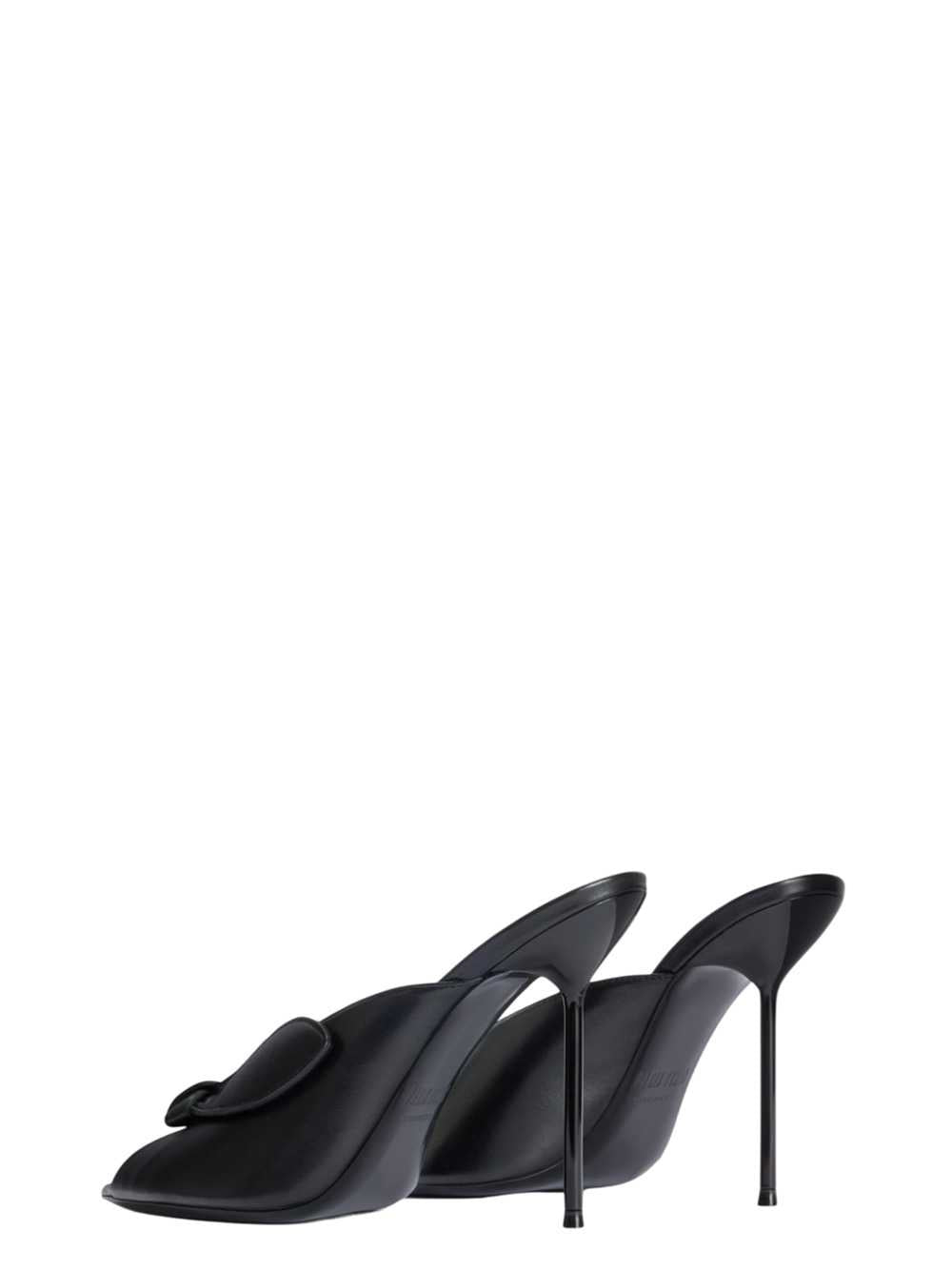 Paris Texas Women Lidia 105 Black Nappa Leather Bow