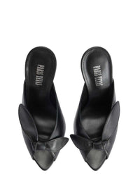 Paris Texas Women Lidia 105 Black Nappa Leather Bow