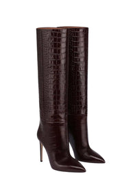 PARIS TEXAS Paris Texas Women Crocodile-Embossed Leather Boot