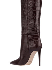 PARIS TEXAS Paris Texas Women Crocodile-Embossed Leather Boot