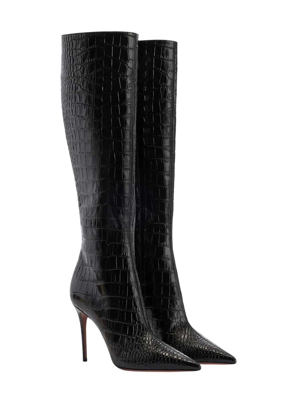 PARIS TEXAS Paris Texas Women Crocodile-Effect Boot