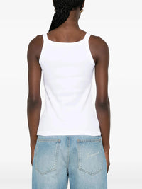 FENDI Fendi Women Fendi Ribs Top With Logo Embroidery
