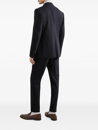 Dolce & Gabbana Men Abito Monopetto Martini Light In Gabardina Di Lana