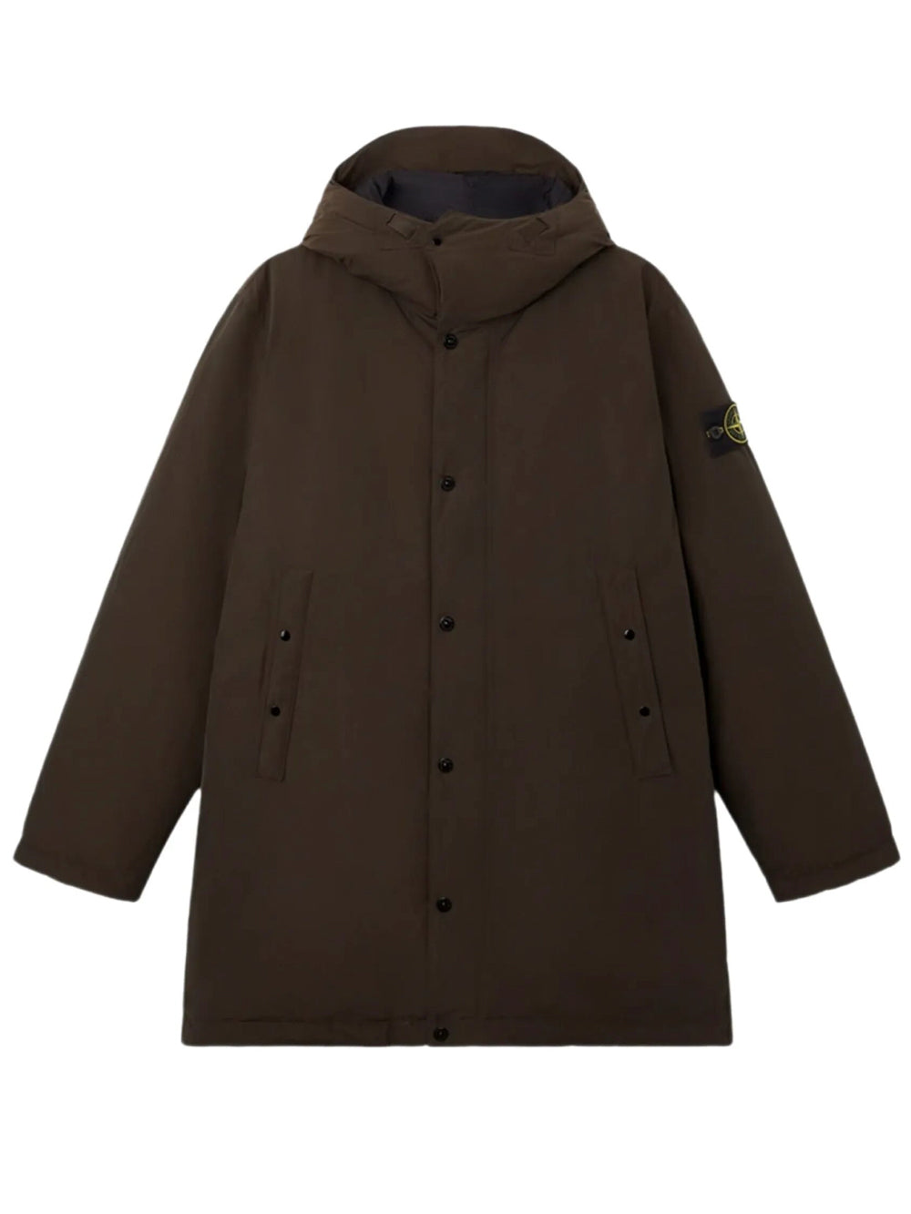 STONE ISLAND Parka Lungo Imbottito Con Antigoccia Women