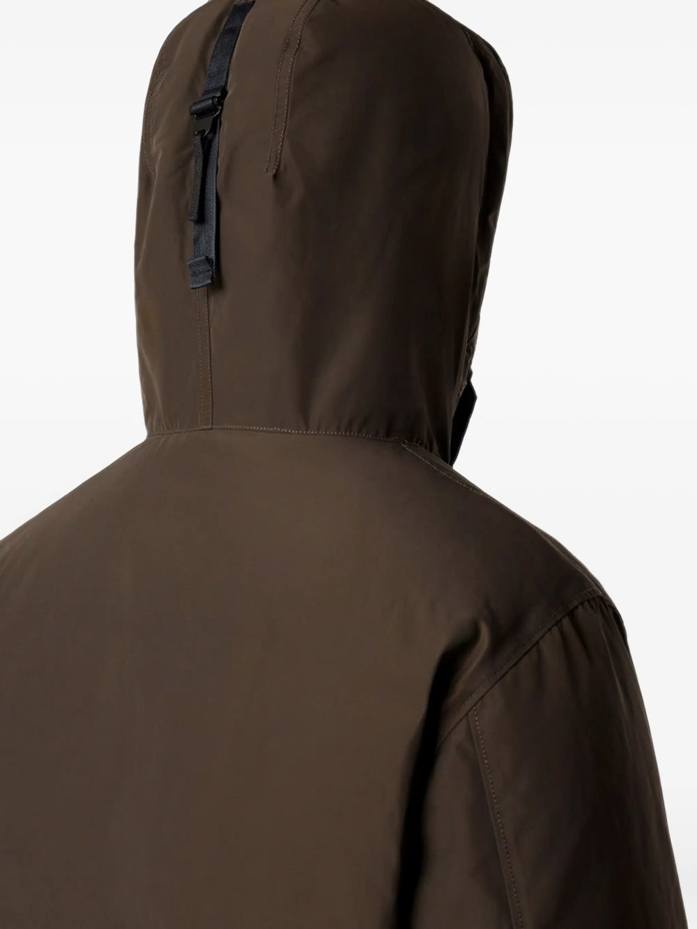 Stone Island Men Parka Lungo Imbottito Con Antigoccia