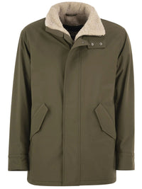 HERNO Giacca Con Fodera In Ecopelliccia Women