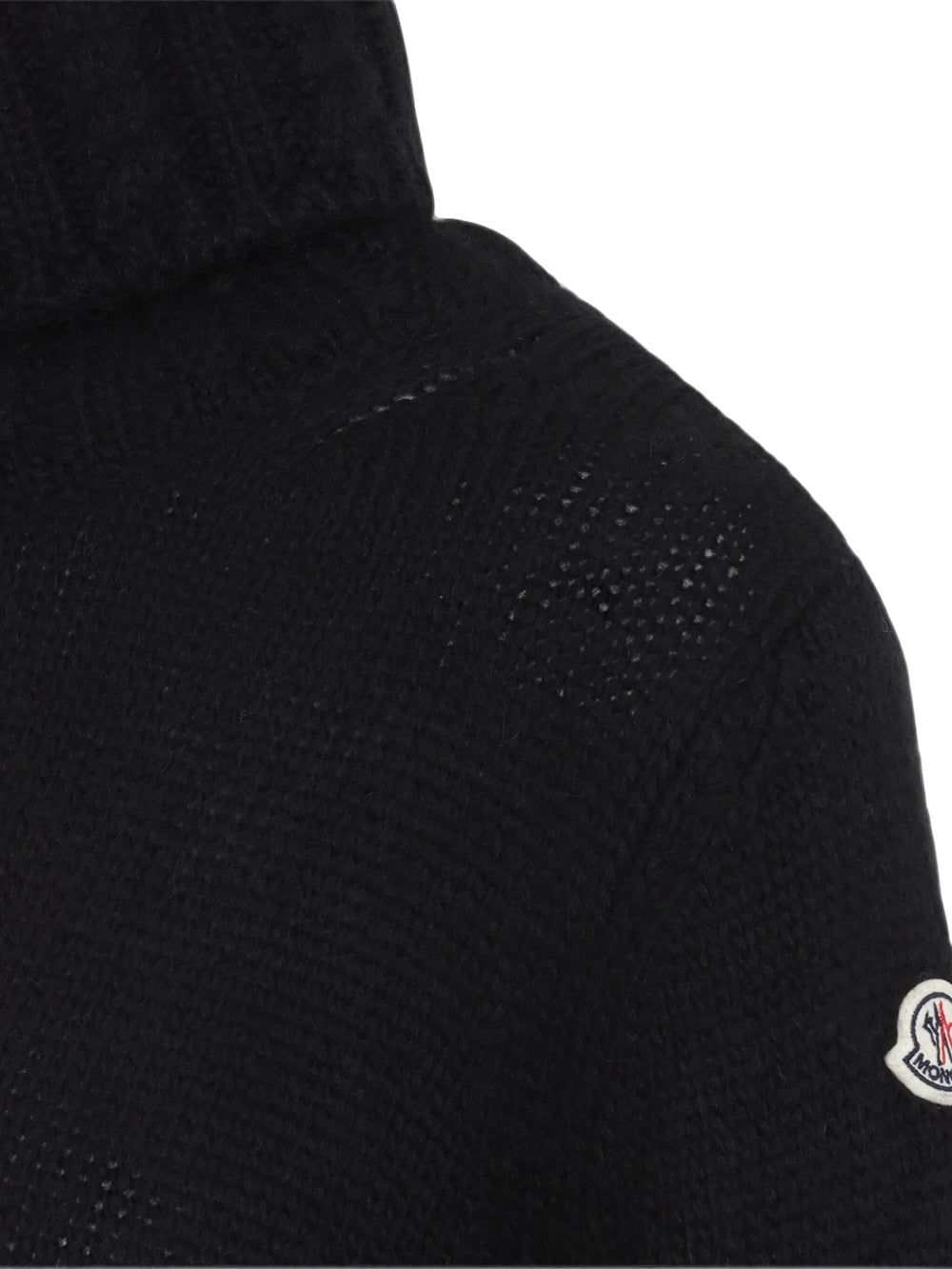 MONCLER Moncler Women Abito A Collo Alto In Maglia Di Misto Alpaca