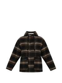 MARANT Marant Men Kiril Hooded Checked Jacket