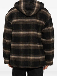 MARANT Marant Men Kiril Hooded Checked Jacket