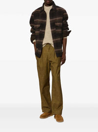 Marant Men Kervon Check Wool-Blend Overshirt