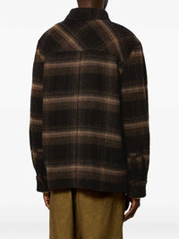 Marant Men Kervon Check Wool-Blend Overshirt