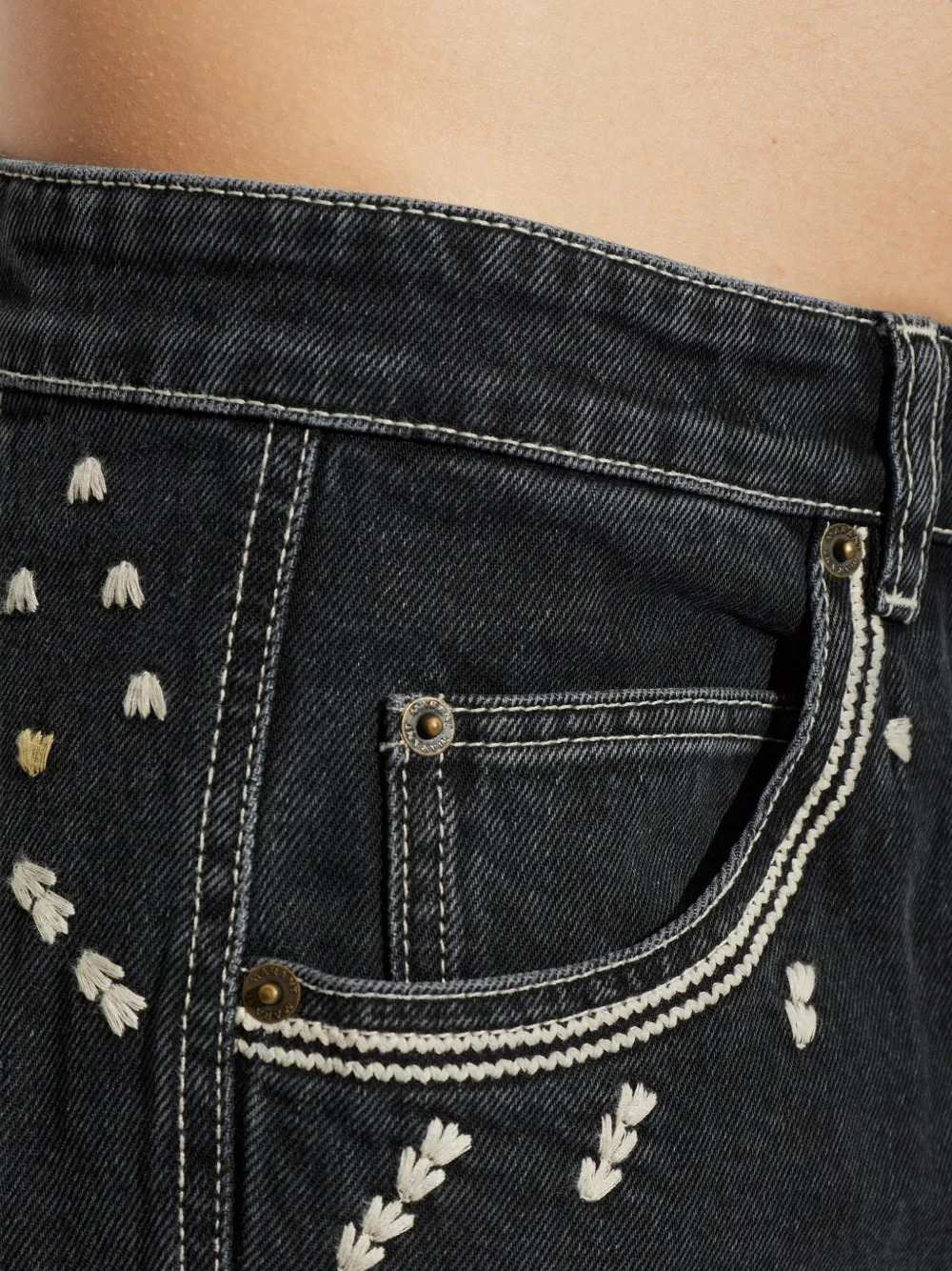 MARANT Marant Men Jorian Embroidered Jeans