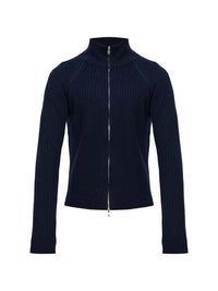 MARANT Marant Men Ribbed Zip-Up Cardigan