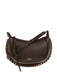 Marant Women Oskan Moon Bag In Grained Leather