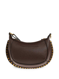 Marant Women Oskan Moon Bag In Grained Leather