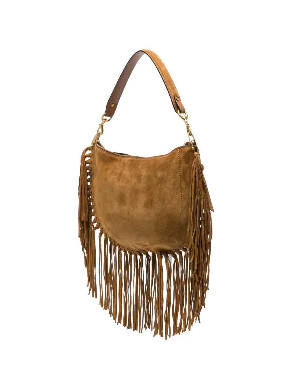 Marant Women Oskan Soft Bag With Zip And Fringe