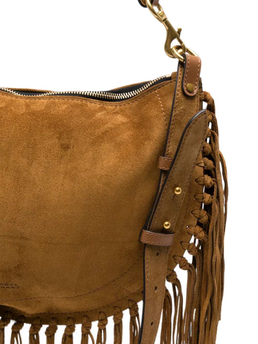 Marant Women Oskan Soft Bag With Zip And Fringe