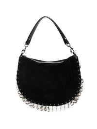 MARANT Marant Women Oskan Shoulder Bag In Soft Calf Suede With Medallions And Zipper.