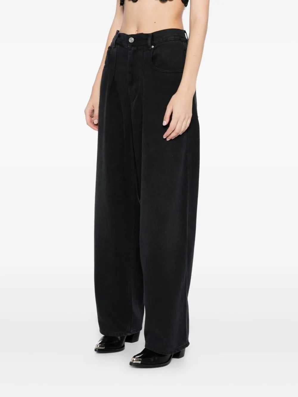 MARANT Marant Women Faded-Effect Jeans