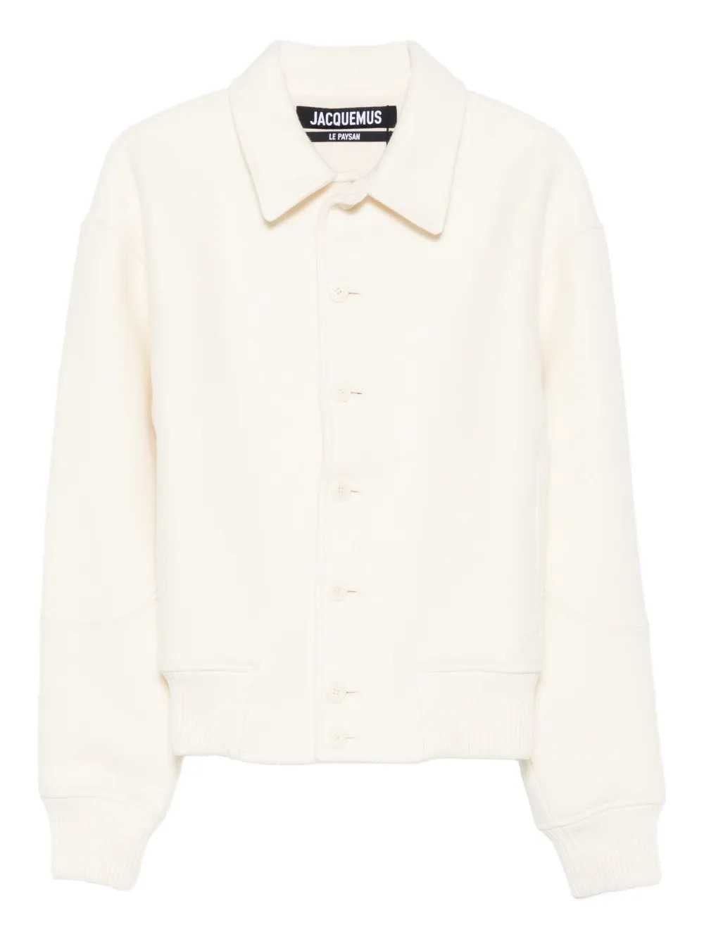 Jacquemus Men Wool Bomber Jacket