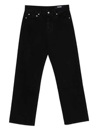 JACQUEMUS Jacquemus Men Straight-Leg Jeans With Embroidered Logo