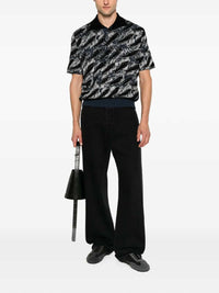 JACQUEMUS Jacquemus Men Straight-Leg Jeans With Embroidered Logo