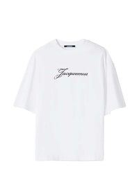 JACQUEMUS Jacquemus Men Oversized Logo-Print T-Shirt