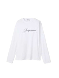 JACQUEMUS Jacquemus Men Jacquemus White Long-Sleeve Top