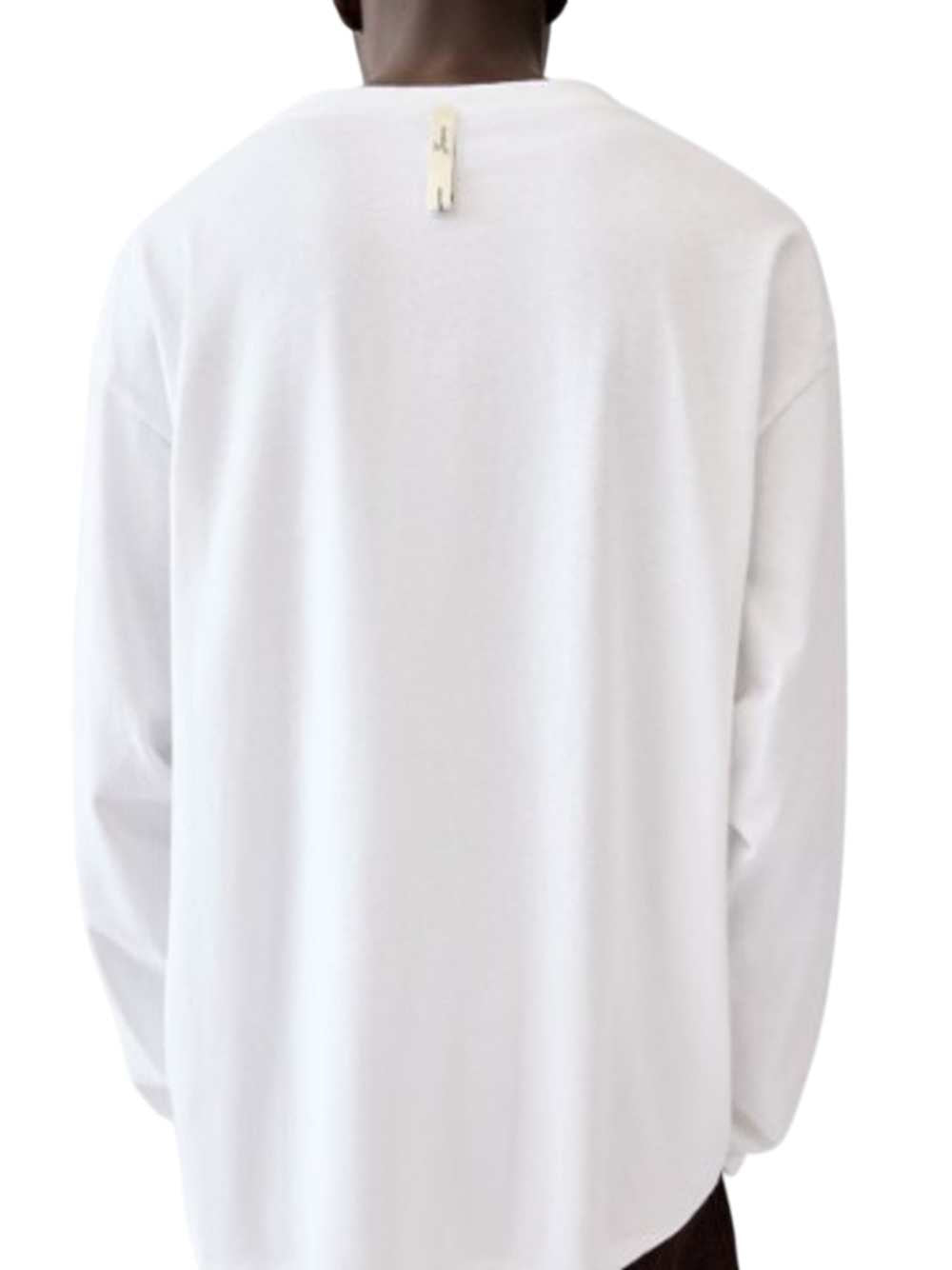 JACQUEMUS Jacquemus Men Jacquemus White Long-Sleeve Top