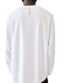 JACQUEMUS Jacquemus Men Jacquemus White Long-Sleeve Top