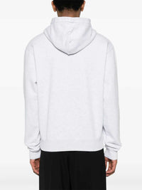 Jacquemus Men Grosgrain Logo-Appliqué Hoodie