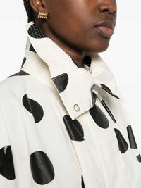 Jacquemus Women Polka-Dot Jacket With Cocoon Sleeves