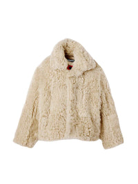 Jacquemus Women Shearling Pea Coat.