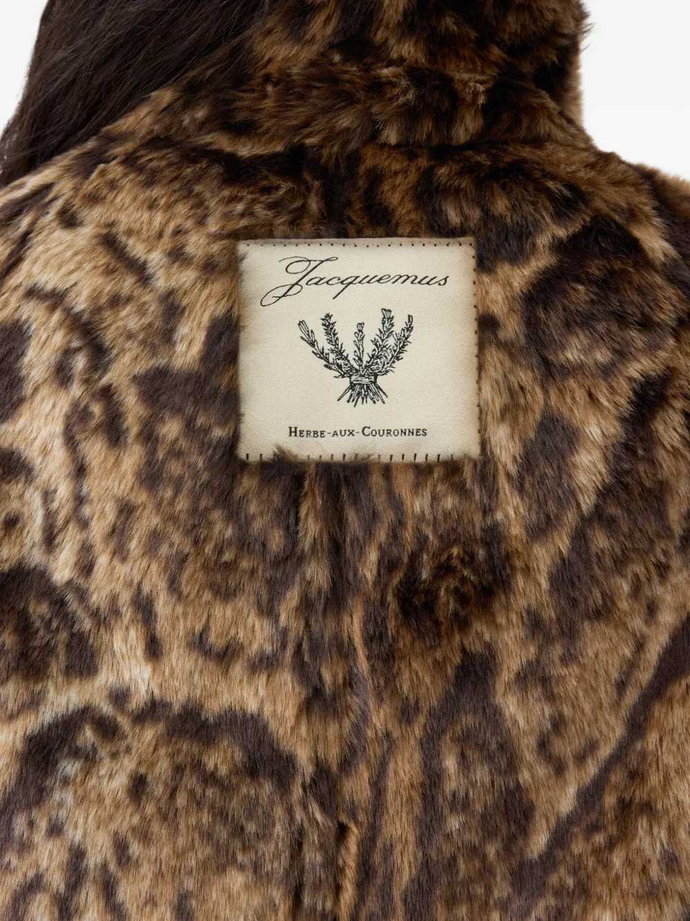 Jacquemus Women Le Fernando Faux Fur Jacket