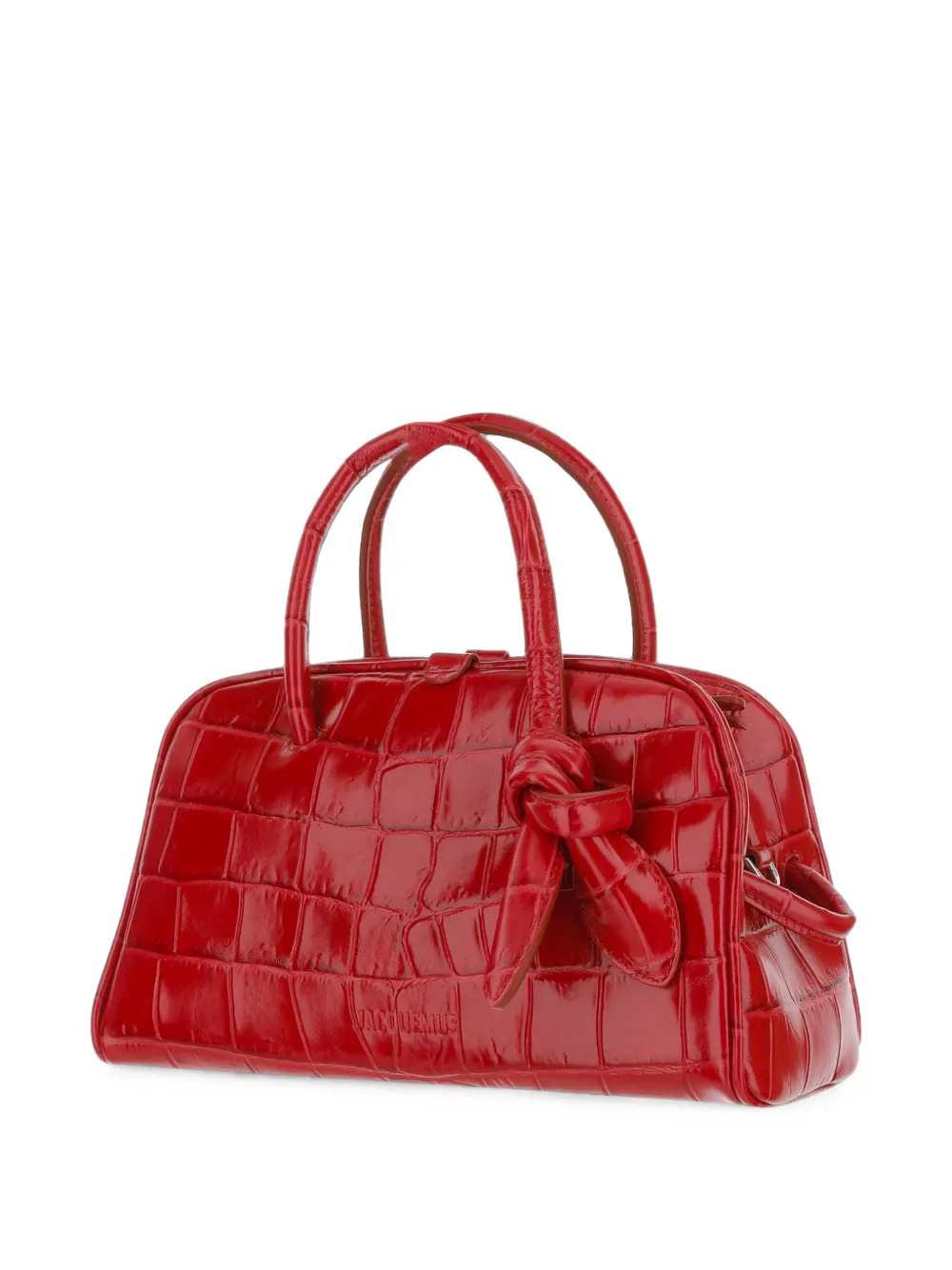 JACQUEMUS Jacquemus Women Crocodile-Effect Clutch