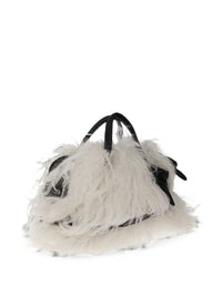 Jacquemus Women Small `Turismo` Bowling Bag In The Shape Of A Sheep, Made In Italy