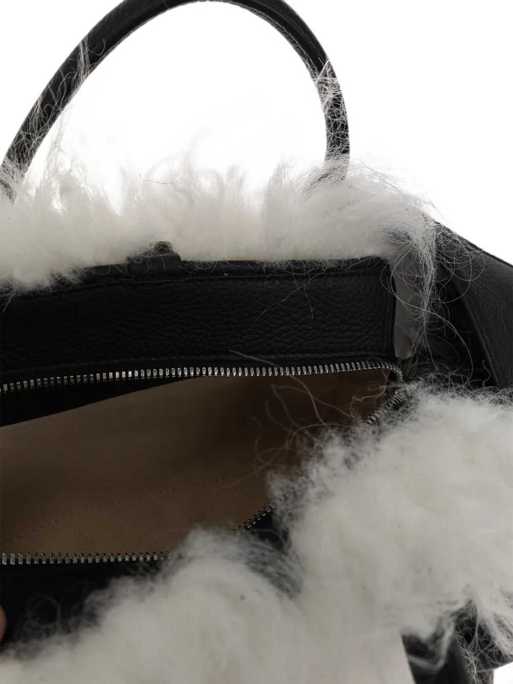 Jacquemus Women Small `Turismo` Bowling Bag In The Shape Of A Sheep, Made In Italy
